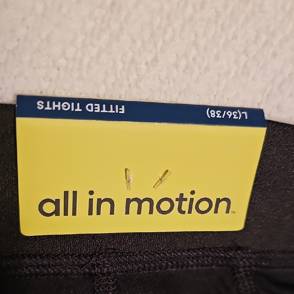 All In Motion Black Tights - Picture 4 of 7